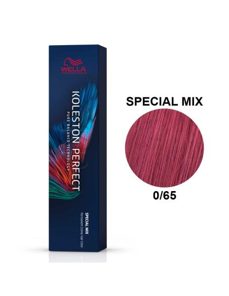 Koleston Perfect ME+ Mistura Especial 0/65 Rosa 60ml - Wella Professionals Wella Koleston Perfect