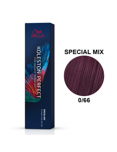 Koleston Perfect ME+ Mistura Especial 0/66 Violeta Intenso 60ml - Wella Professionals Wella Koleston Perfect