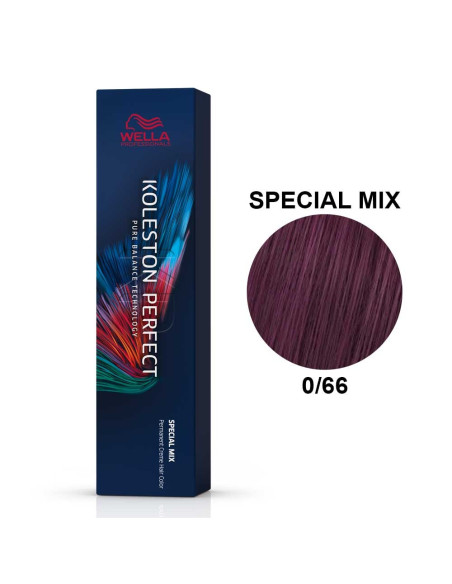 Koleston Perfect ME+ Mistura Especial 0/66 Violeta Intenso 60ml - Wella Professionals Wella Koleston Perfect