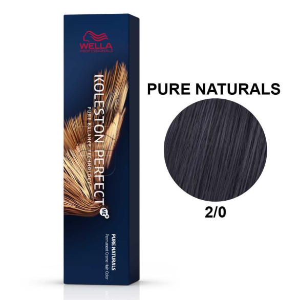 Wella Koleston Perfect ME+ naturales puros 2/0 Negro 60 ml