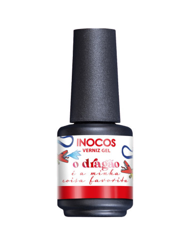 Verniz Gel O Dragão 15ml - Inocos Coleção de Natal A minha coisa favorita INOCOS Verniz Gel