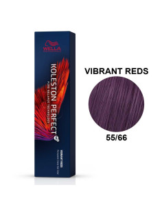 Wella Koleston Perfect ME+ rojos vibrantes 55/66 castaño claro intenso violeta intenso 60 ml