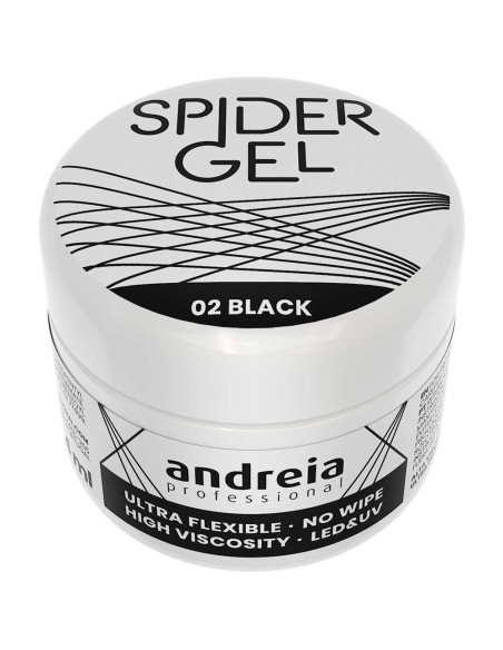 Spider Gel 02 Preto - Andreia Professional Nail Art Andreia