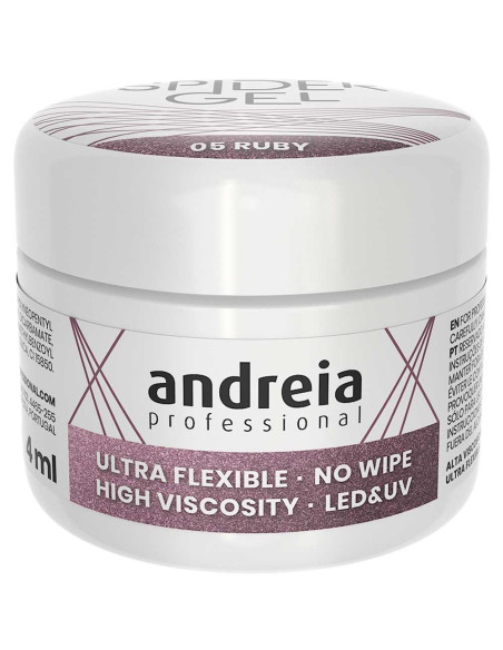 Spider Gel 05 Ruby - Andreia Professional Nail Art Andreia