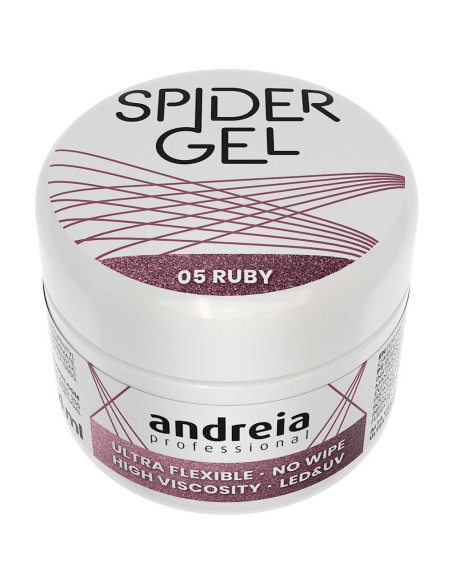 Spider Gel 05 Ruby - Andreia Professional Nail Art Andreia