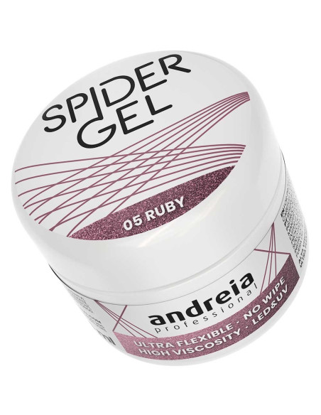Spider Gel 05 Ruby - Andreia Professional Nail Art Andreia