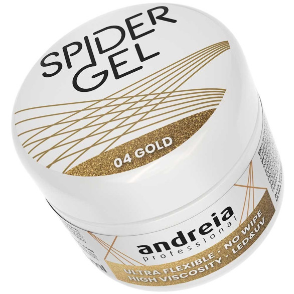 Andreia Spider Gel 04 oro