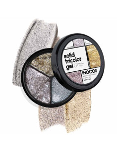 Solid Tricolor Gel 01 Metal Foil - INOCOS INOCOS Solid Tricolor Gel  2