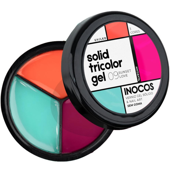 Inocos Solid Tricolor Gel 09 Sunset Love
