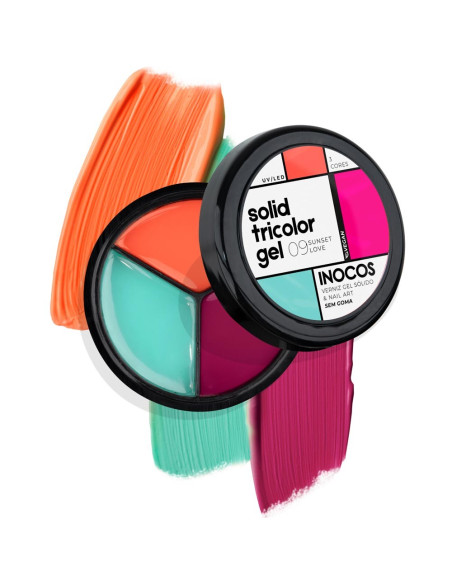 Inocos Solid Tricolor Gel 09 Sunset Love