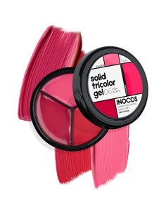 Solid Tricolor Gel 06 Pink Party - INOCOS INOCOS Solid Tricolor Gel  2