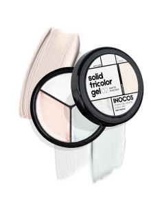 Solid Tricolor Gel 02 White Fantasy - INOCOS INOCOS Solid Tricolor Gel  2
