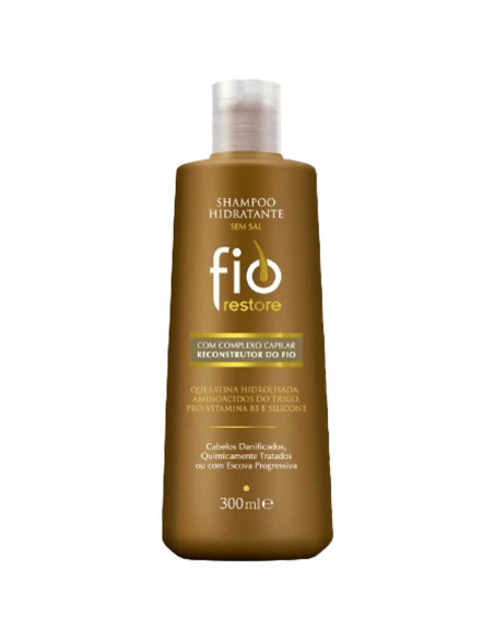 Shampoo 300ml - Reconstrução Capilar - Fio Restore Linha Restauração Capilar