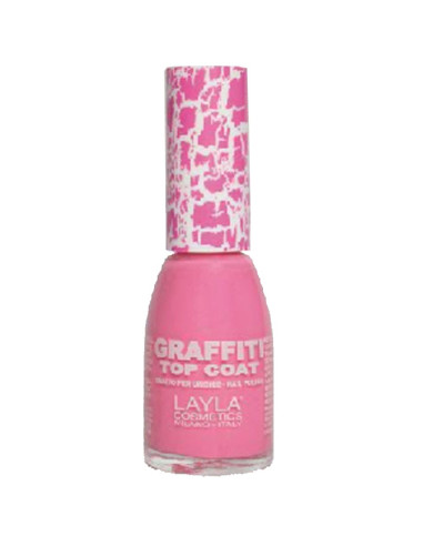 Verniz Layla Top Coat Graffiti Effect 04 10ml