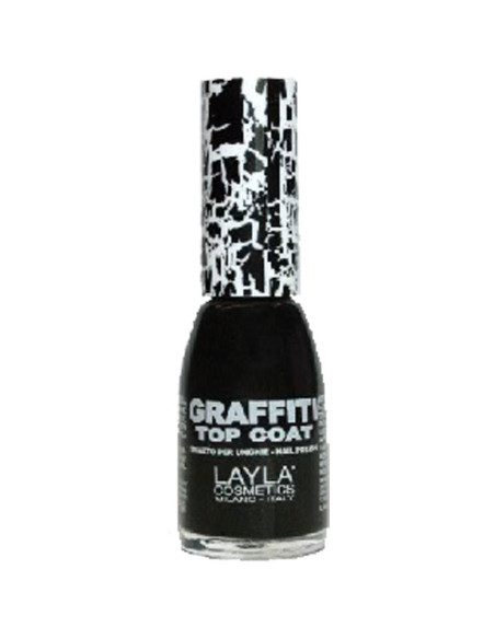 Verniz Layla Top Coat Graffiti Effect 02 10ml