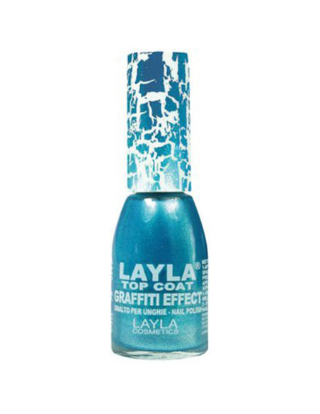 Verniz Layla Top Coat Graffiti Effect 17 10ml