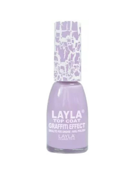 Verniz Layla Top Coat Graffiti Effect 23 10ml