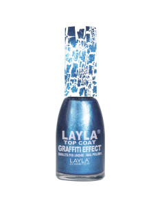 Verniz Layla Top Coat Graffiti Effect 24 10ml