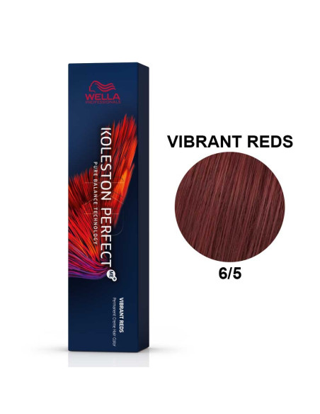 Koleston Perfect ME+ Vermelhos Vibrantes 6/5 Louro Escuro Acaju 60ml - Wella Professionals Wella Koleston Perfect