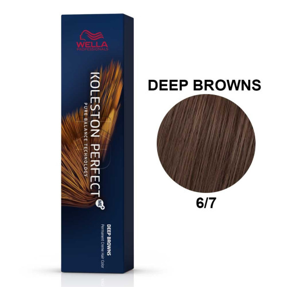 Wella Koleston Perfect ME+ 6/7 rubio oscuro marrón 60 ml