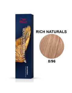 Koleston Perfect ME+ Naturais Ricos 8/96 Louro Claro Cendré Violeta 60ml - Wella Professionals Wella Koleston Perfect