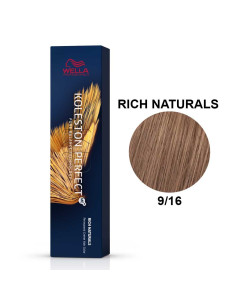 Koleston Perfect ME+ Naturais Ricos 9/16 Louro Muito Claro Cinza Violeta 60ml - Wella Professionals Wella Koleston Perfect