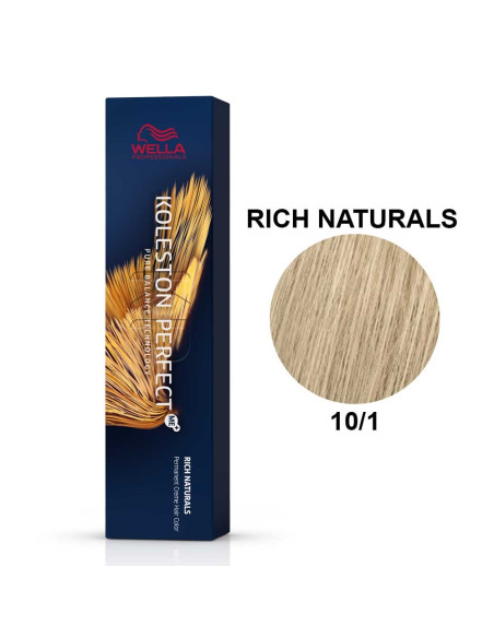 Wella Koleston Perfect ME+ naturales intensos 10/1 rubio extraclaro ceniza 60 ml