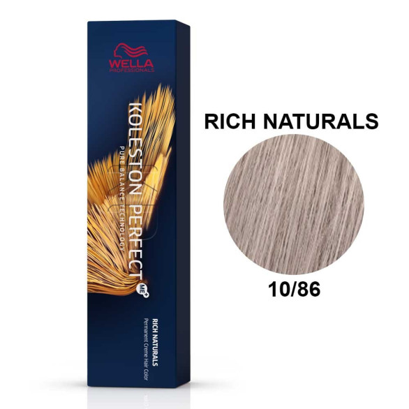 Wella Koleston Perfect ME+ 10/86 rubio superclaro perla violeta 60 ml
