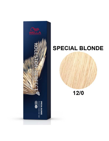 Koleston Perfect ME+ Loiros Especiais 12/0 Louro Superaclarante Natural 60ml - Wella Professionals Wella Koleston Perfect