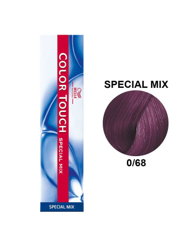 Color Touch Mistura Especial 0/68 Mix Violeta Azul 60ml - Wella Professionals Colour Touch