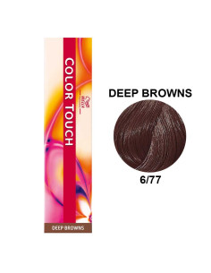 Wella Color Touch castaños profundos 6/77 rubio oscuro marrón intenso 60 ml