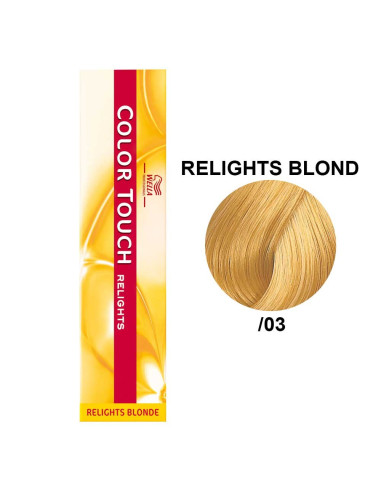 Color Touch Relights /03 Natural Dourado 60ml - Wella Professionals Colour Touch