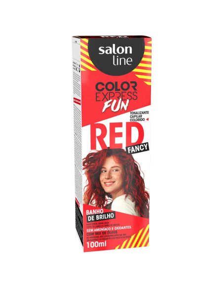 Color Express Fun Vermelho 100ml - Salon Line Salon Line