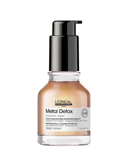 Óleo Concentrado Metal Detox 50ml - L'Oreal Serie Expert Metal Detox L'Oreal