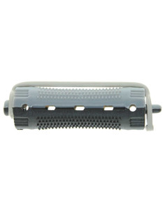 Bigudíes negro/gris 16 × 70 mm, 12 unidades