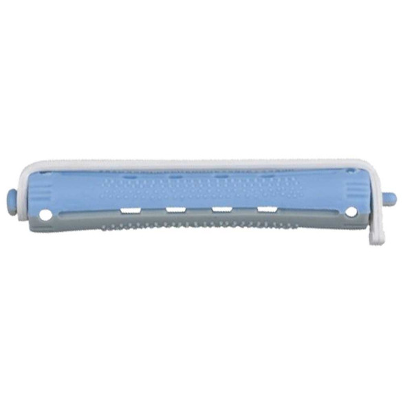 Bigudíes azul/gris 13 × 91 mm, 12 unidades