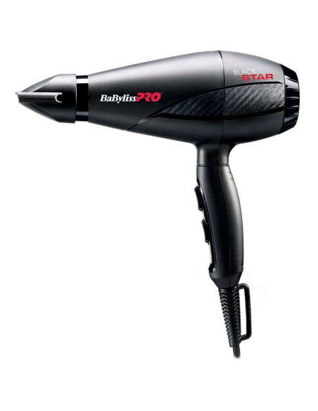 Secador Babyliss Black Star 2000W Cabeleireiro