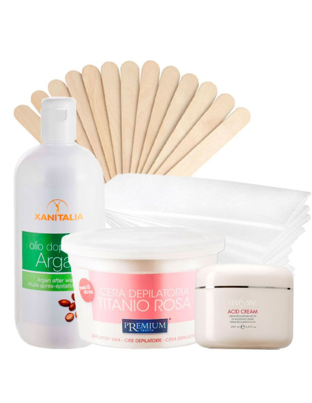 Kit Depilação Sensitive 2.0 DIY - EUFICOEMCASALINDAEMARAVILHOSA Kit para Estética 