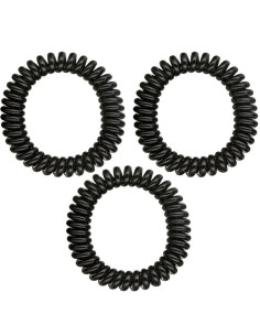 Gomas de pelo en espiral, 5 unidades