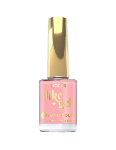 Verniz Like Gel 166 Coral Pastel 11ml - INOCOS INOCOS Verniz Like Gel 