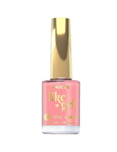 Verniz Like Gel 168 Nude Pastel 11ml - INOCOS INOCOS Verniz Like Gel 