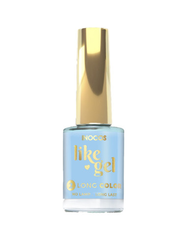 Verniz Like Gel 170 Azul Pastel 11ml - INOCOS INOCOS Verniz Like Gel 