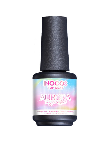 Top Coat Aurora 15ml - Coleção FLORA  INOCOS INOCOS Complementos