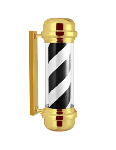 POL G polo de barbería giratorio con LED