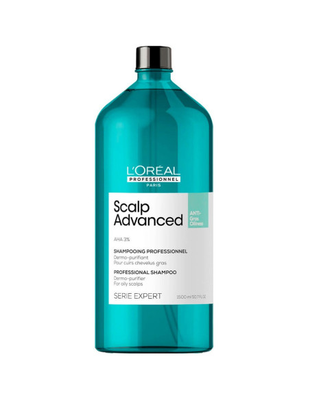 Shampoo Scalp Advanced Anti-Oleosidade 1500ml Serie Expert L'Oreal Scalp L'Oreal