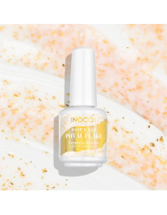 INOCOS Potal Flakes blanco lechoso con flakes oro