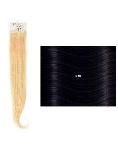 Extensõe  lisas (cm40/45) com adesivo cores naturais SHE | DESC Extensões de Cabelo