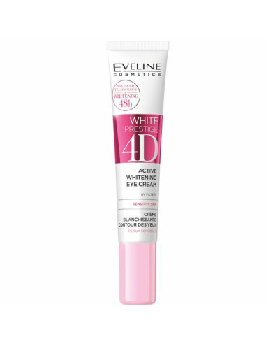 Creme de Olhos White Prestige 4D 20ml - Eveline Cosmetics Creme de Olhos