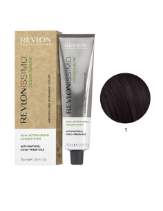 Coloração Color Sublime Revlonissímo nº1 S/Amoníaco 75ml Color Sublime Revlonissimo