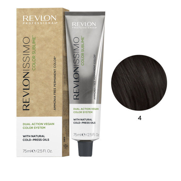 Revlonissimo Color Sublime 4 castaño medio 75 ml